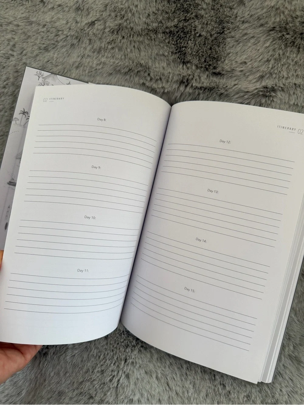 Gray Promptly Travel Journal new hardcover